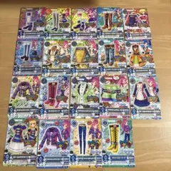 アイカツ スウィングロック カード19枚セット