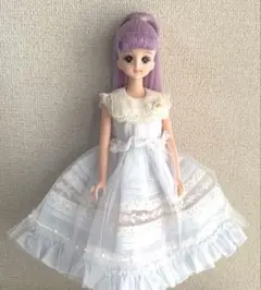 リカちゃんキャッスル お人形教室 真ん中分けスーパーロングストレート
