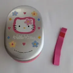 1997年 ハローキティ アルミ 2段 お弁当箱 レトロ 入手困難 激レア 貴重