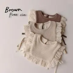 SALE❣新品未使用　韓国子供服　ワッフルベスト　フリーサイズ