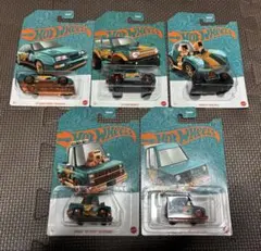 ホットウィール　ヤマダ電機限定　パール&クローム　５台セット