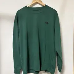 THE NORTH FACE XL グリーン ロングスリーブTシャツ