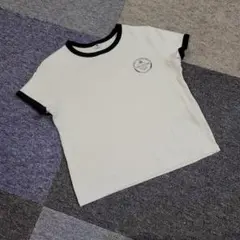 UNIQLO ロゴ入り Tシャツ 150サイズ ホワイト/ブラック