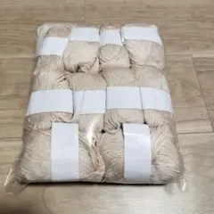 いーちゃん様・新品カシミヤ混シルク毛糸ホワイトベージュ10玉約500g