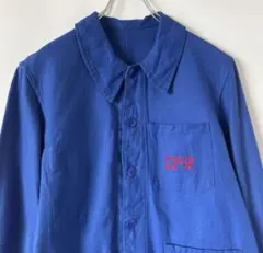 フレンチ カバーオール ヴィンテージ 古着 ユーロ フランス ワークジャケット