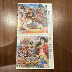 ワンピースゲーム2本セット 3DS用