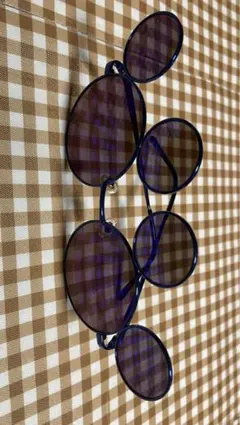 ミッキー型 青 サングラス