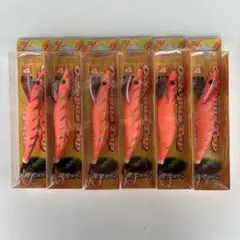 タコエギ オクトパスタップ 4号 3色 6本 オレンジ・イエロー・ピンク