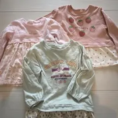 ロンT 長袖　95サイズ　3枚セット