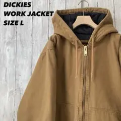 DICKIESディッキーズ　ダックアクティブワークジャケットLブラウン　US古着