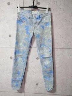 DIESEL ディーゼル ウォッシュ加工テーパードスキニーパンツ 美品