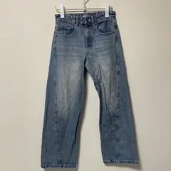 WYM LIDNM VINTAGE WASHED CURVED DENIM S
