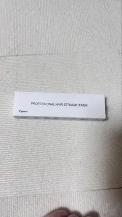 USB充電 コードレス ストレートアイロン Type-C 携帯用　海外使用可能