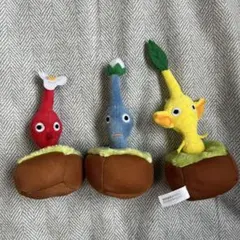 ま(^^)プロフ必読様専用 ピクミン ひっこぬき　ぬいぐるみ 3体セット