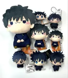 呪術廻戦 ぬいぐるみ マスコット 伏黒恵 全8種