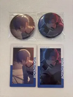 プロセカ 青柳冬弥 エピカ 22B 缶バッジ 43A 44A セット売り 烈火