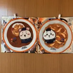 ちいかわ　松屋コラボ 古本屋カニちゃん ちいかわ★新品★2枚セット ハンドタオル