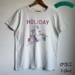 REMI RELIEF レミレリーフ HOLIDAY SP加工 Tシャツ M