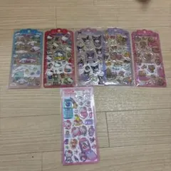 【正規品】安値ドロップジュエルシールと平成はっぴーフォンシール計6枚とおまけ付き