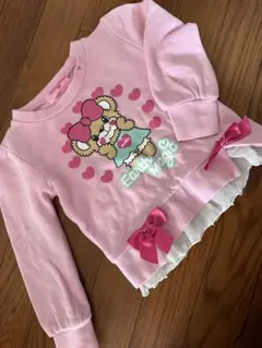 EARTH MAGIC トレーナー ピンク マフィーちゃんのサムネイル