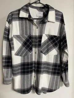 ZARAキッズ164㎝　チェック　ネルシャツ