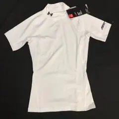 アンダーアーマージュニアコンプレッションヒードギア半袖白 YMD140センチ