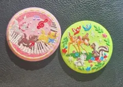 p*e様 ディズニー 刺繍缶バッジ2個セット