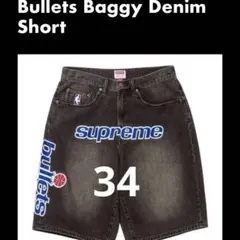 Supreme デニム ショートパンツ シュプリーム Baggy Denim - メルカリ