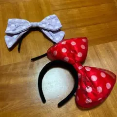 ディズニーカチューシャ ミニー　2個セット