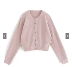 グレイル ラメフェザーニットカーディガン[kz443］