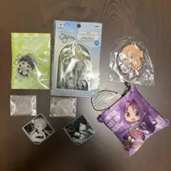ソードアート・オンライン　グッズ6点セット