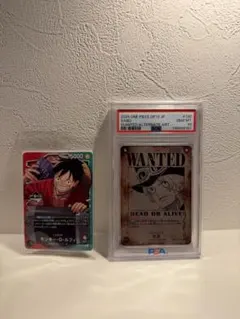 ワンピースカード　SP WANTED　手配書　サボ　PSA10 おまけ付き
