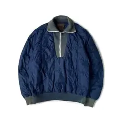 80s Eddie Bauer 黒タグ ハーフジップ ダウンジャケット フェード Eddie Bauer 黒タグ ダウンジャケット L レアカラー 80s〜 - メルカリ