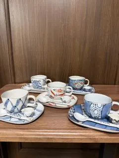 カップ・ソーサーセット 5点