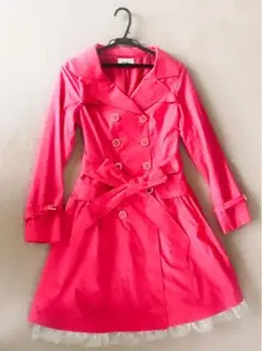 トレンチコート　アウター　エーライン　Aライン　レース　きれいめ