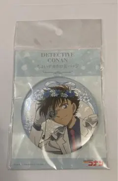 名探偵コナン ちょいデカホロ缶バッジ 花冠 怪盗キッド