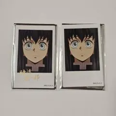 鬼滅の刃　柱カフェ　時透無一郎　ランダムチェキ風ブロマイド　箔押しレア　ノーマル
