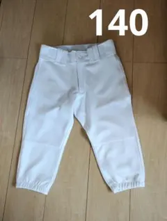 TIGORA 練習着用ホワイトパンツショート丈 140