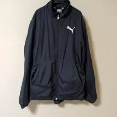 PUMA ナイロンジャケット ブラック