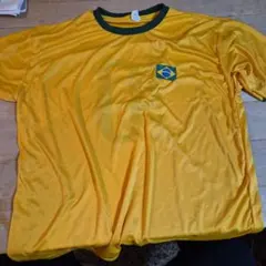 ブラジル国旗デザイン Tシャツ 10番