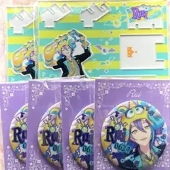 プロセカ はぴこれ 缶バッジ E アクリルスタンド A 神代類 6点セット