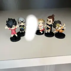 ハイキュー　チョコエッグ　西谷夕 黒尾鉄朗　北信介　夜久 衞輔　東峰旭