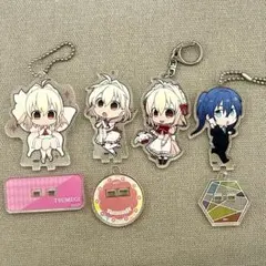 アイナナ 小鳥遊紡 大神万理 アニカフェ アクスタ 4点セット