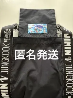 しまむら　BTSインザソム　トートバッグ　ブラック