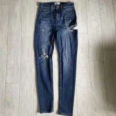 ジェイダ　ダメージ　デニムパンツ　スキニー　レディース　XSのサムネイル