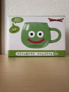【ドラゴンクエスト】AMスライム型グラス_ライムスライムのサムネイル