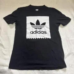 adidas ロゴ Tシャツ 黒