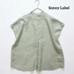 ​Sonny Label サニーレーベル リネン フレンチスリーブ シャツ Fのサムネイル