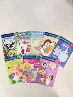 英語ディズニー・バービー 絵本セット 8冊