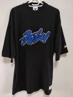 90s FUBU 七分袖 Tシャツ ビッグロゴ ブラック L ビッグシルエットのサムネイル